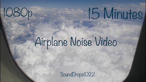 Escape Reality From 15 Minutes Of Airplane Noise Video