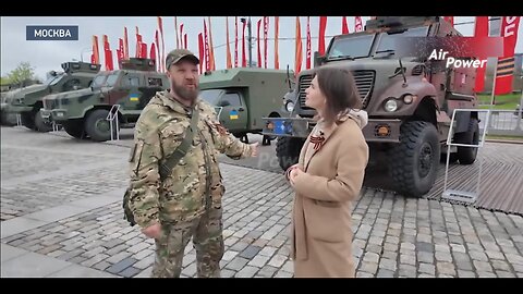 30 NATO Captured Armoured Vehicles On Display In Moscow