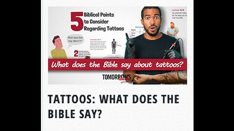Tattoos: What Does the Bible Say?