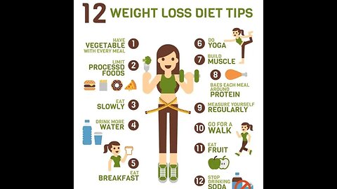 12 weight loss diet tips?