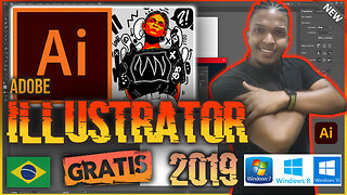 🟠 Como Baixar e Instalar Adobe Illustrator 2019 Em Português Br (Ativação Automática) Link Direto! 🟠