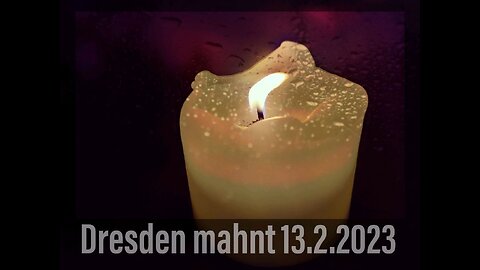Dresden mahnt 13.2.2023