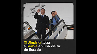 Xi Jinping llega a Serbia en una visita de Estado