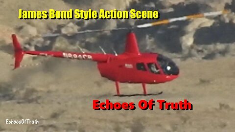 Helicopter Action Movie Scene - James Bond Style