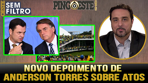 Anderson Torres ex-secretário de segurança presta novamente depoimento sobre atos em Brasília
