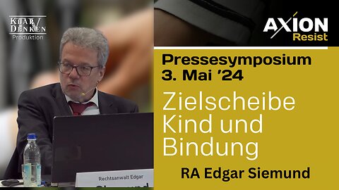 🔵⚡️Rede Edgar Siemund - #AxionResist - Pressekonferenz #0524