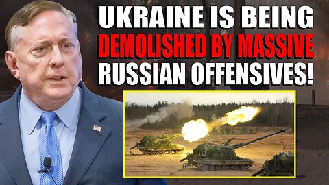 Douglas Macgregor: Ukraine Is Being Demolished By Massive Russian Offensives!