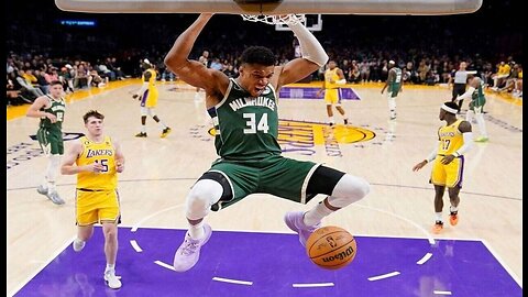 Giannis Antetokounmpo Monster🔥38 PTS 10 REB 6 AST🔥Performance Win vs Lakers