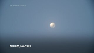 Suspected Chinese surveillance balloon lingers over Montana sky