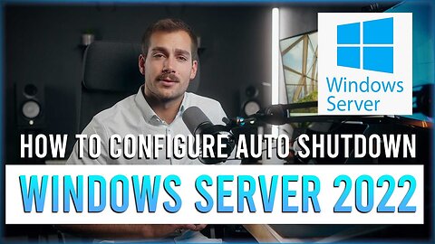 How to Auto Schedule Windows Server 2022 Shutdown