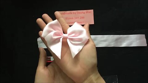 How to Make a Simple and Easy Ribbon Hair Bow DIY Tutorial
