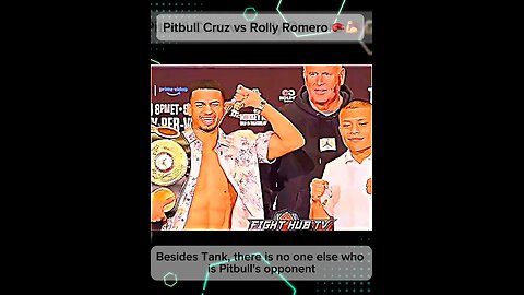 Pitbull Cruz vs Rolly Romero 🥊