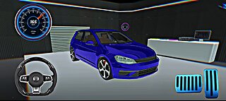 I adjusted my car Golf 8 and went to work with a mafia - Car Simulator 2 (iOS, Android)