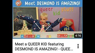 YouTube Is Grooming Children With The Pedo LGBTQ+ Propaganda