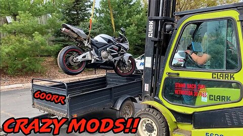 Rebuilding A Wrecked 2005 Honda CBR 600RR!!!