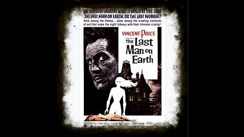 The Last Man On Earth 1964 | Classic Sci Fi Movie | Vintage Full Movies | Classic Mystery Movies