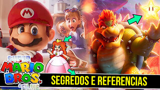 Referencias de Trailers e Comerciais do Filme do Super Mario Bros o Filme