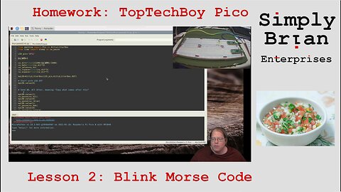 Homework Solution: TopTechBoy Pi Pico, Lesson #2: Morse Code