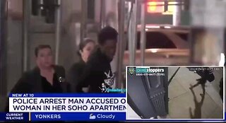 NYC Man on parole with at least 30 prior arrests is accused of r*ping a woman in her own apartment.