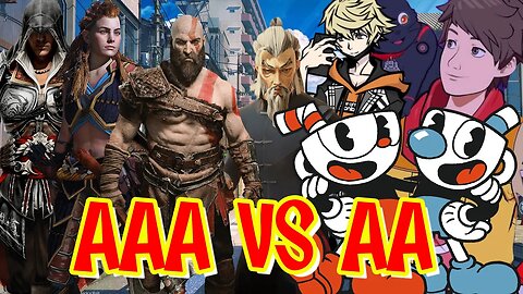 AAA Games VS AA Games - Are Indie Games Winning #gaming