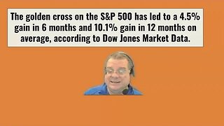 S & P 500 May Be entering a "Golden Cross" #stocks #stocktrading #shorts #stockmarket