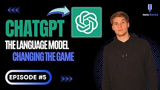 Chat GPT The Language Model Changing The Game - The Nate Wenke Podcast #5