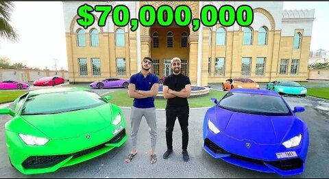 The Billionaire Kids of Dubai $70,000,000 Private Car