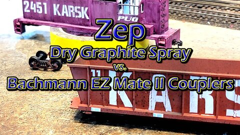 Zep Dry Graphite Spray vs Bachamann EZ Mate Couplers