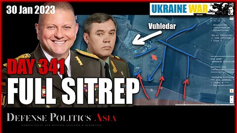 [ Ukraine SITREP ] Day 341 (30/1): Vuhledar siege; Ukr control over Kyslivka & Kotlyarivka confirmed