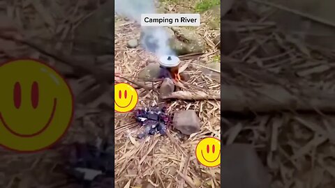 Camping n River. Pls Like,Subscribe&Comment. #shorts #shortvideo #river #camping #funnyvideo