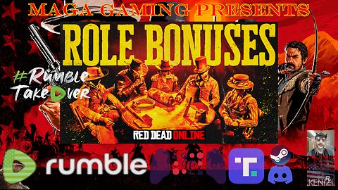 Official Rockstar Newswire, RDO - Role Bonuses Month, Week 1 : Saturday w/ RoiRatt
