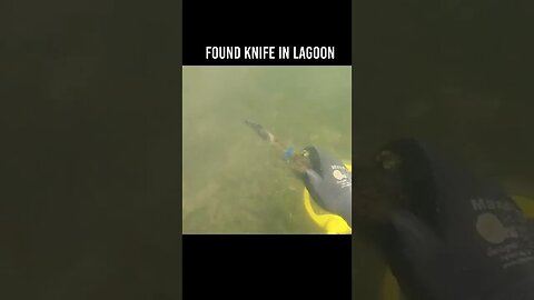 I found a knife while treasure hunting Miami lagoon