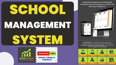 School Management System and Website - Attendance, Results, Timetable, Live Classes, SMS 2023