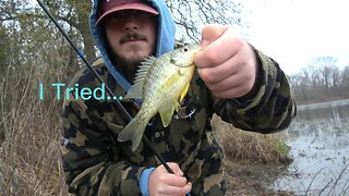 Fishing With Worms In Cold Weather.