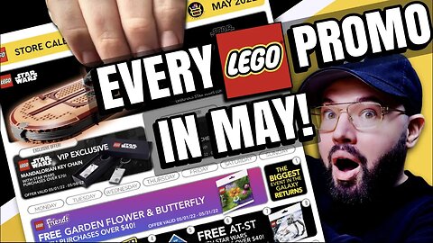 HUGE LEGO LEAK! EVERY Promotion for MAY 2022 | Star Wars, LEGO ideas Leak and More!