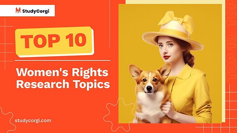 TOP-10 Women's Rights Research Topics