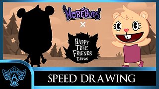 Speed Drawing: Happy Tree Friends Fanon - Toonia | Mobebuds Style