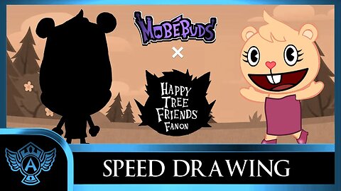 Speed Drawing: Happy Tree Friends Fanon - Toonia | Mobebuds Style