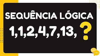 QUAL O VALOR DE X NA SEQUÊNCIA LÓGICA | RACIOCÍNIO LÓGICO MATEMÁTICA