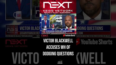 Victor Blackwell Accuses WH of Dodging Questions #shorts