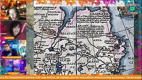 Deciphering old maps AutoDidactic Alchemist with Ancient Historia LiveClip