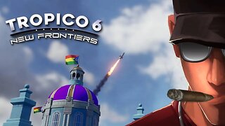 Tropico 6 New Frontiers Mission 4 HARD - The Moon is not Enough Part 2 TO SPACE!