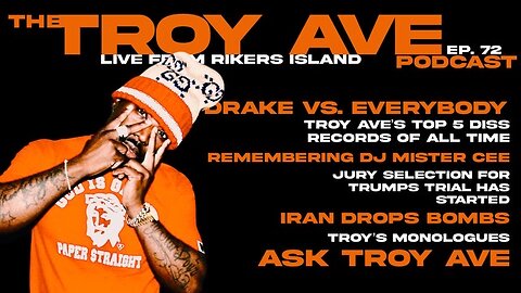 Give Me 50! Drake vs Everybody, RIP Mr. Cee, Top 5 Disses + Q/A With Ave | Troy Ave Podcast ep 72