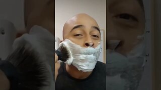 ASMR Lathering Extro' THE END SATISFYING GREAT LATHER💈🔊🧼💈#asmr #shavingproducts #satisfying #relax