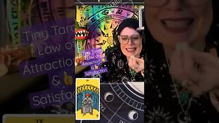 Tiny Tarot: Law of Attraction 🌟& 👍Satisfaction!! #lowkeymagickal #tinytarot #tarot #dailytarot