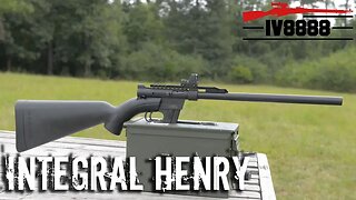 Integrally Suppressed Henry US Survival Rifle!