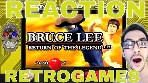 GAMEBOY ADVANCE BRUCE LEE : RETURN OF THE LEGEND RETROGAMES REACTION