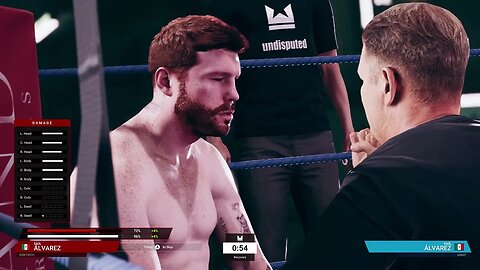 Undisputed Online Gameplay Saul "Canelo" Alvarez vs Saul "Canelo" Alvarez (Online Ranked 4)