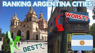🇦🇷 Ranking Cities in ARGENTINA 🏆 from WORST to BEST!