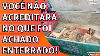 VOCÊ NÃO VAI ACREDITAR NO QUE FOI ACHADO NA CÁPSULA DO TEMPO DATADA DE 1972! #curiosidades